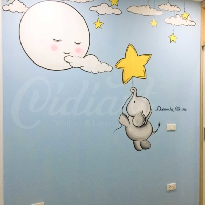 Trang trí phòng em bé - phòng ngủ 6