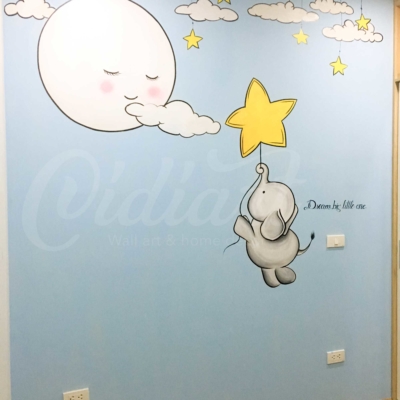 Trang trí phòng em bé - phòng ngủ 7