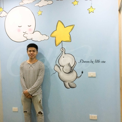 Trang trí phòng em bé - phòng ngủ 9