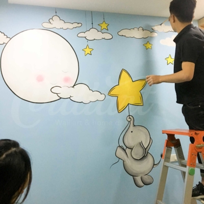 Trang trí phòng em bé - phòng ngủ 4