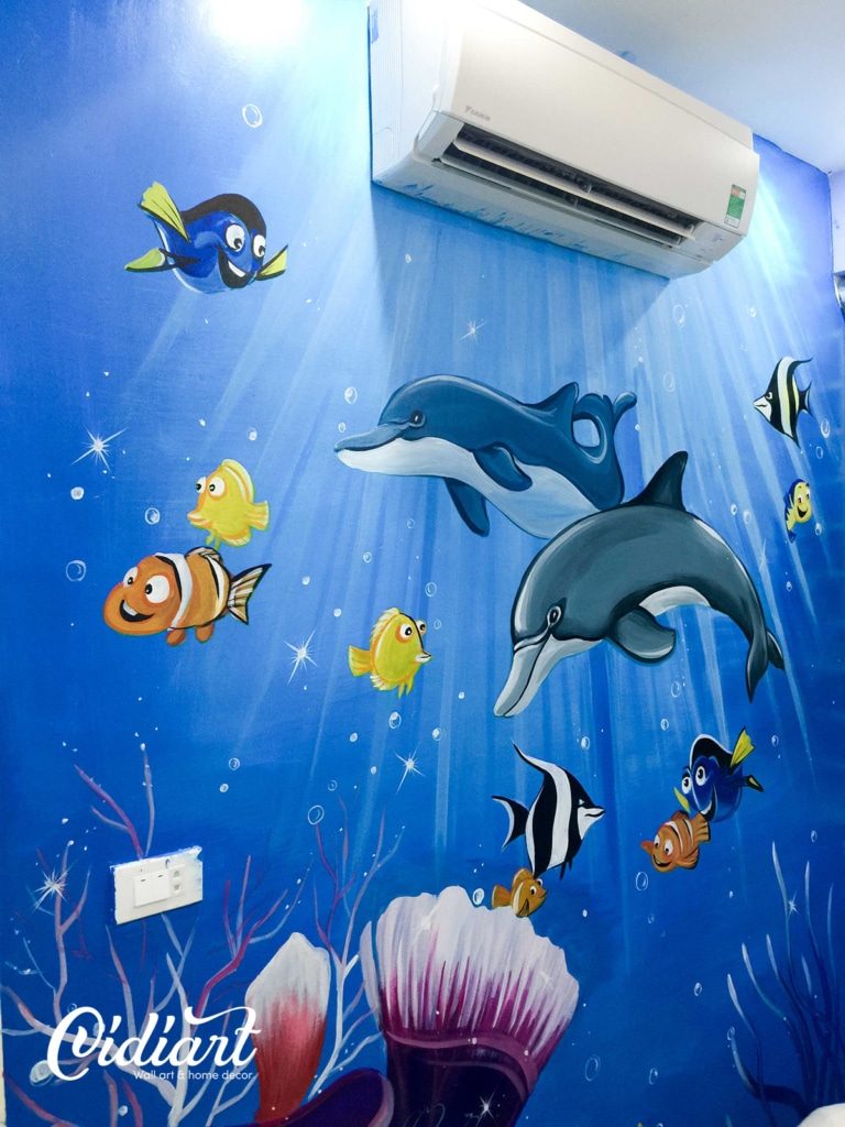 Trang trí phòng ngủ em bé