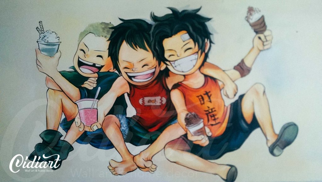 Cửa Hàng Đồ Uống Phong Cách One Piece