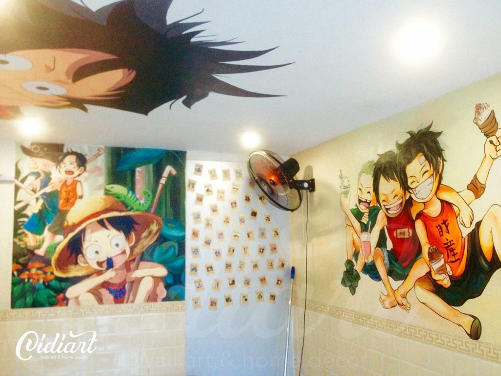 Cửa Hàng Đồ Uống Phong Cách One Piece