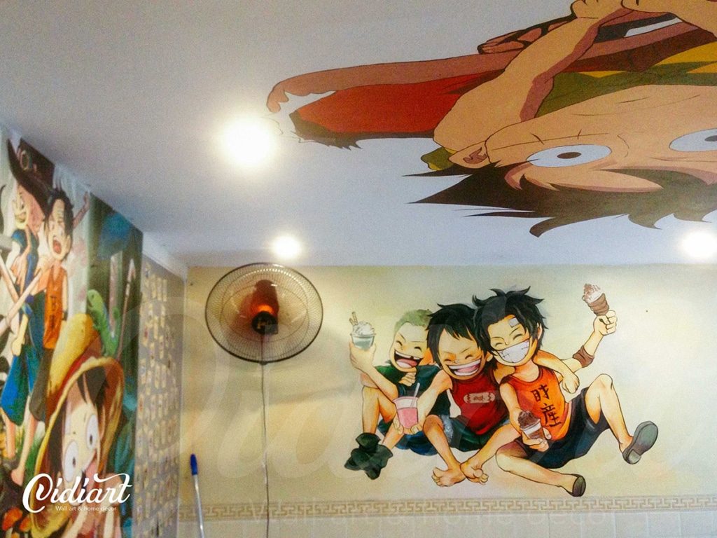 Cửa Hàng Đồ Uống Phong Cách One Piece