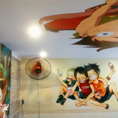 Cửa Hàng Đồ Uống Phong Cách One Piece 5