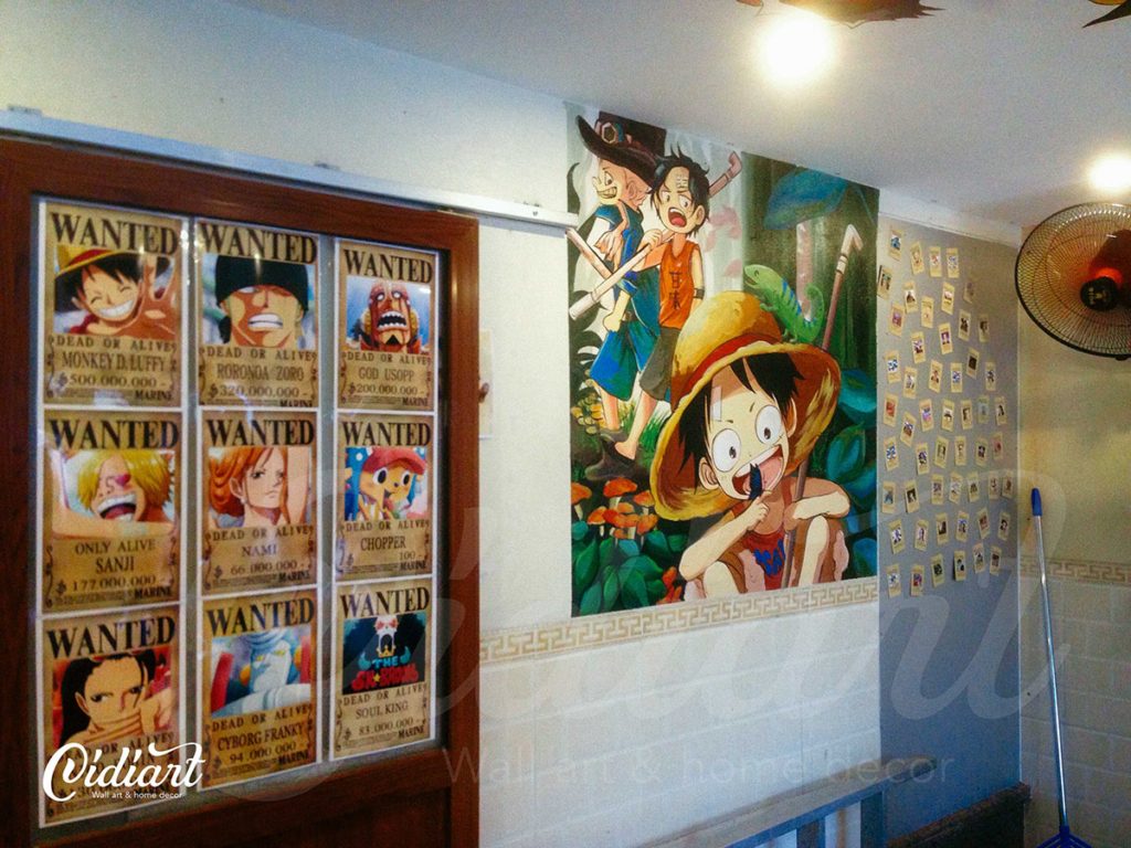 Cửa Hàng Đồ Uống Phong Cách One Piece