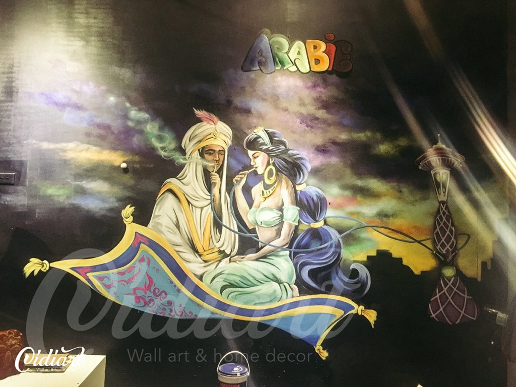 Quán cafe shisha Arabie