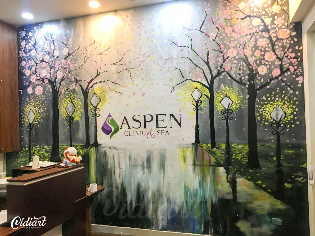 Trang trí aspen clinic & spa