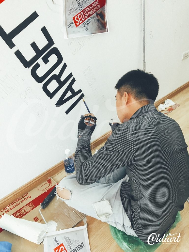 Vẽ Tranh Tường Văn Phòng SeVa