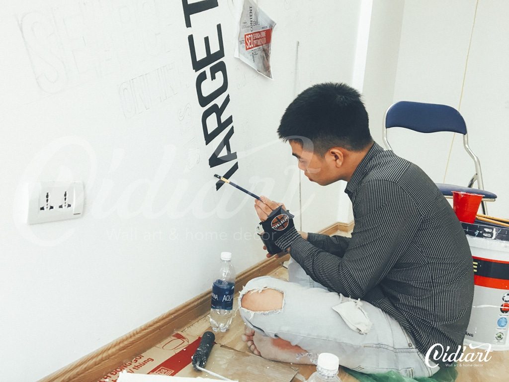 Vẽ Tranh Tường Văn Phòng SeVa