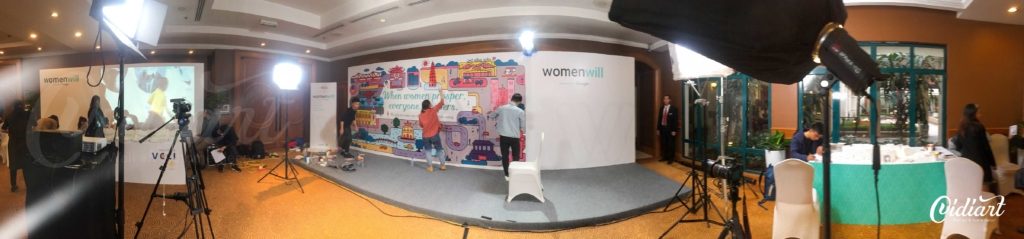 Sự kiện Womenwill – dự án sáng tạo của Google