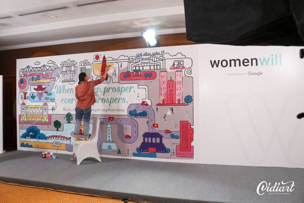 Sự kiện Womenwill – dự án sáng tạo của Google