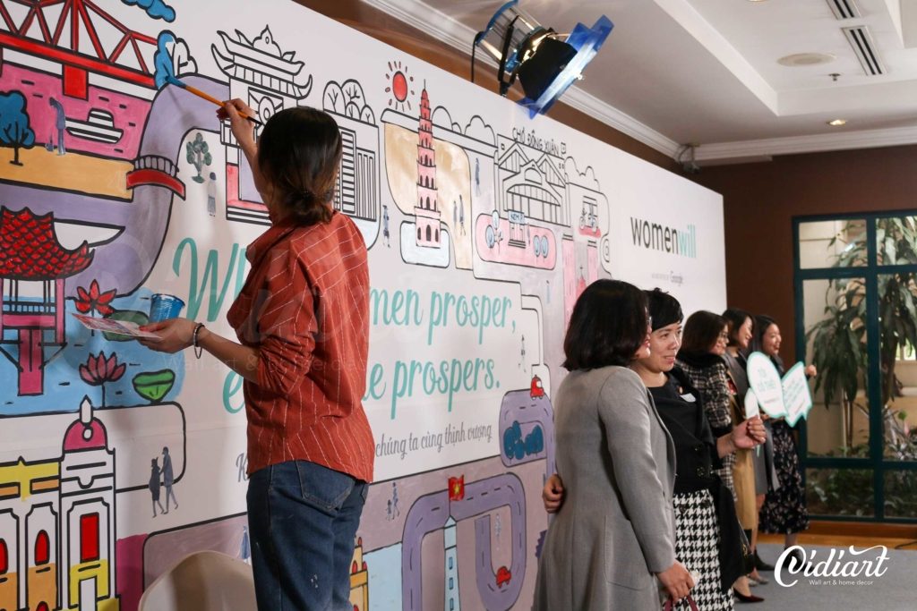 Sự kiện Womenwill – dự án sáng tạo của Google