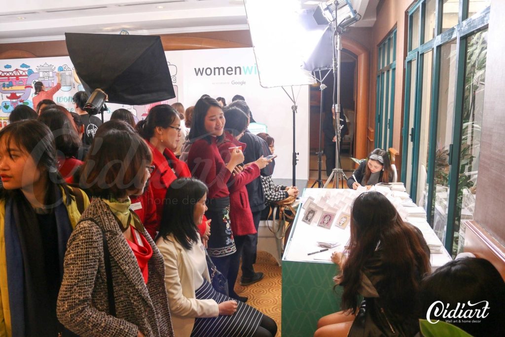 Sự kiện Womenwill – dự án sáng tạo của Google