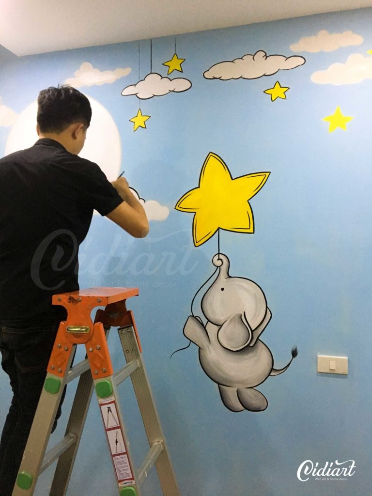 Trang trí phòng em bé – phòng ngủ