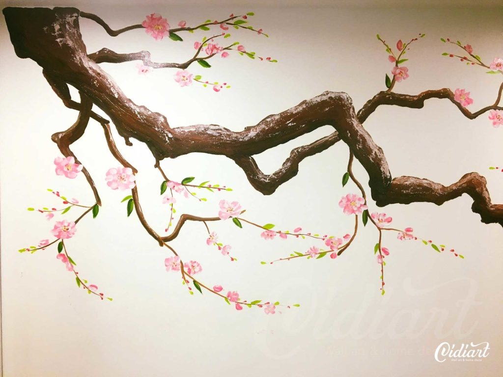 Trang Trí Hoa Đào – Toà Nhà Gemek 2