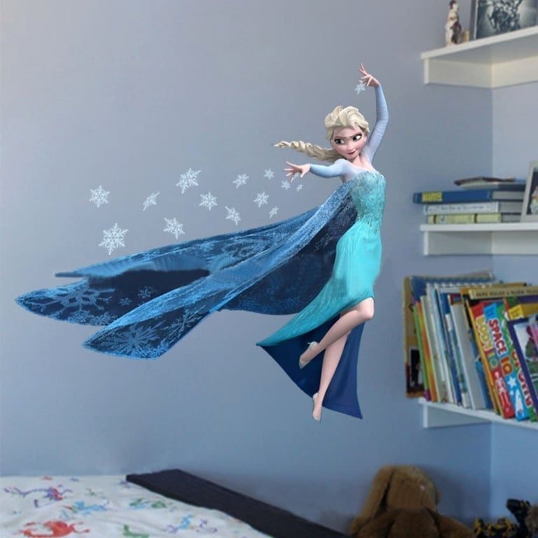 Trang trí phòng cho bé bằng tranh dán tường 3D