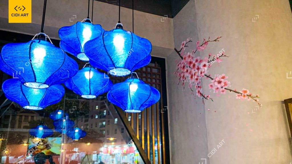 Vẽ tranh tường quán lẩu – Dao Hua – Taiwanese Hotpot Paradise Hà Nội