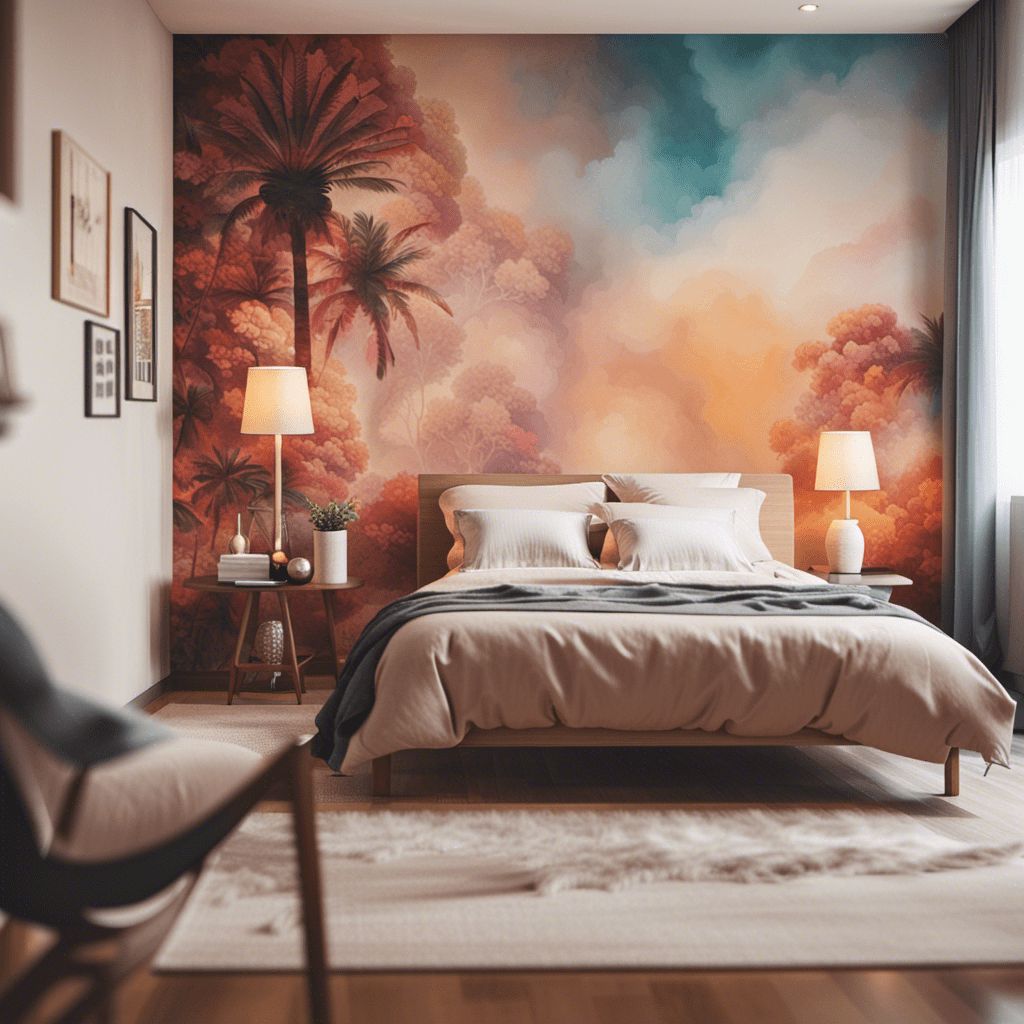 Chủ đề và màu sắc khi vẽ tranh tường phòng ngủ