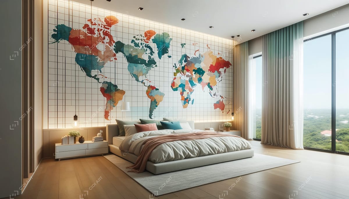 Đánh giá chất lượng dịch vụ vẽ tranh tường phòng ngủ