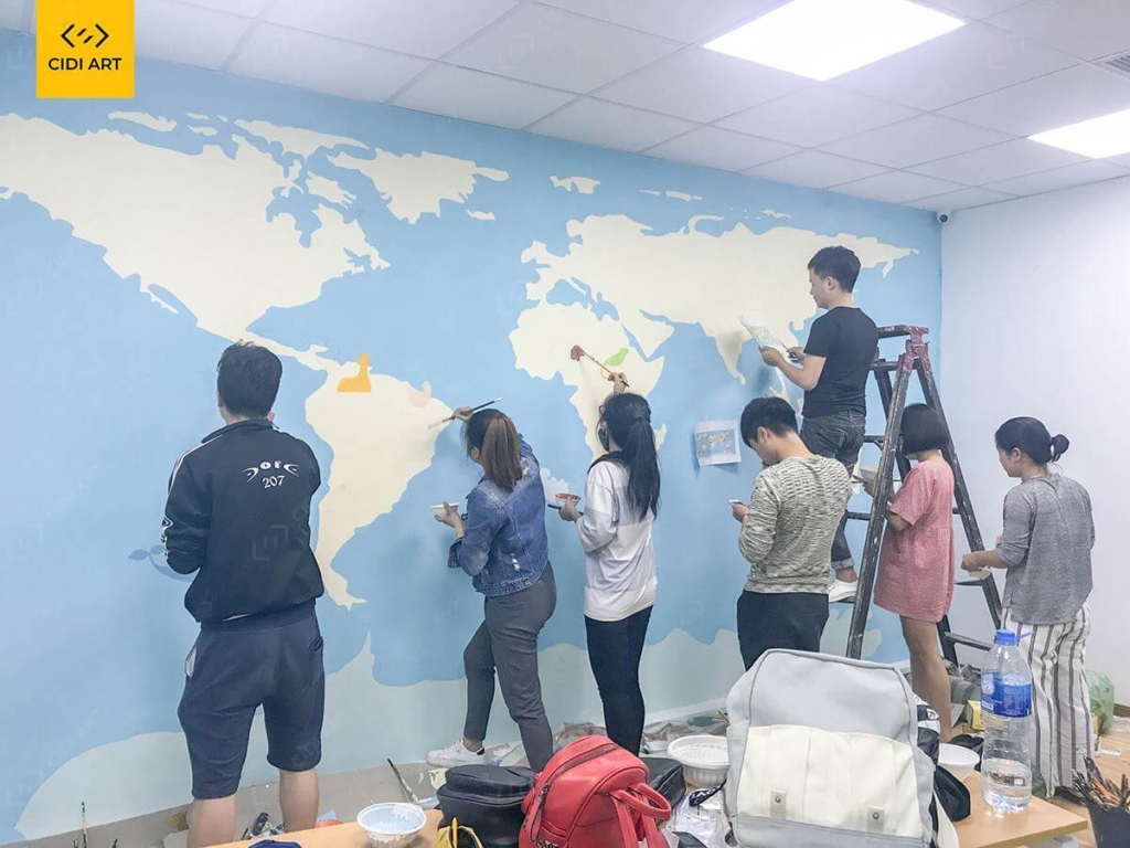 Tiêu chí lựa chọn họa sĩ vẽ tranh tường phù hợp 32 Tiêu chí lựa chọn họa sĩ vẽ tranh tường phù hợp 12