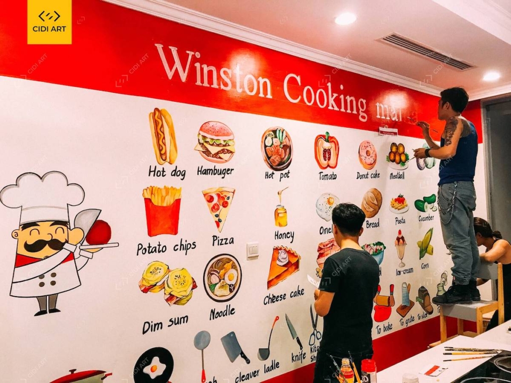 Tiêu chí lựa chọn họa sĩ vẽ tranh tường phù hợp 37 Tiêu chí lựa chọn họa sĩ vẽ tranh tường phù hợp 14