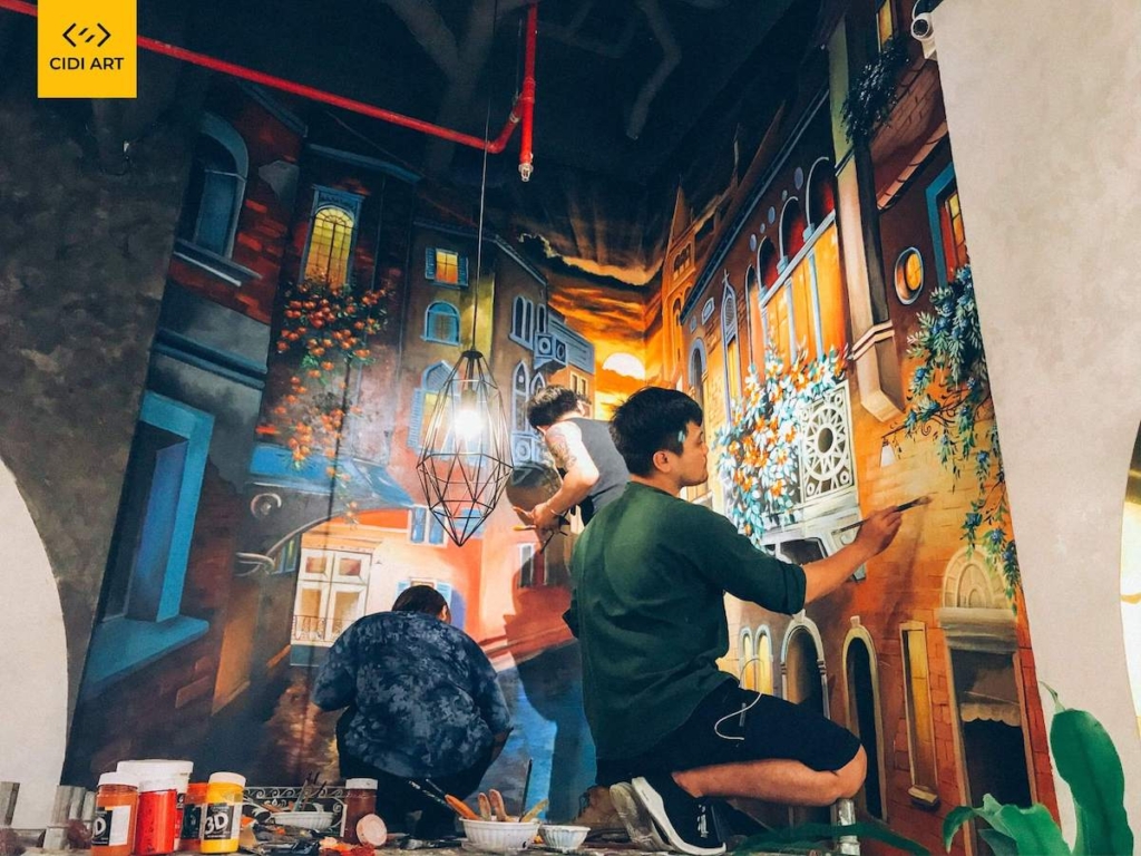 Tiêu chí lựa chọn họa sĩ vẽ tranh tường phù hợp 25 Nghệ sĩ chuyên vẽ tranh tường